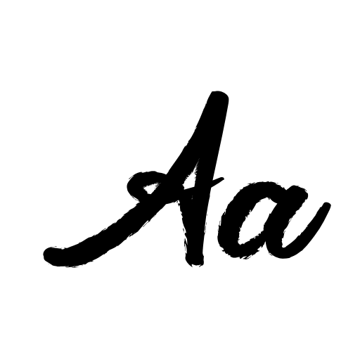 Brush Womens Font icon