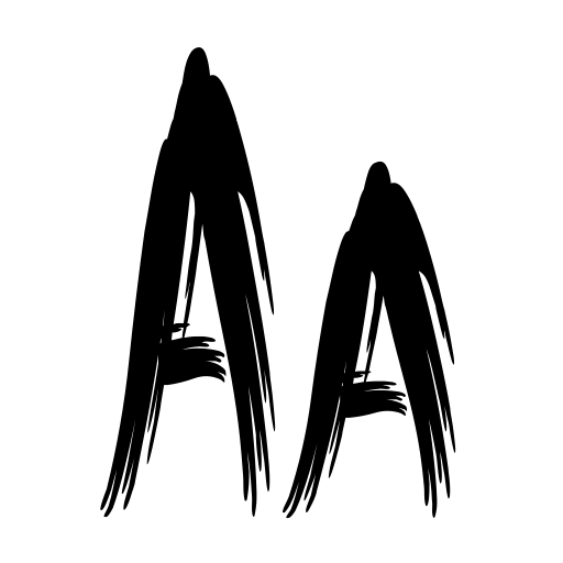 brush Font icon