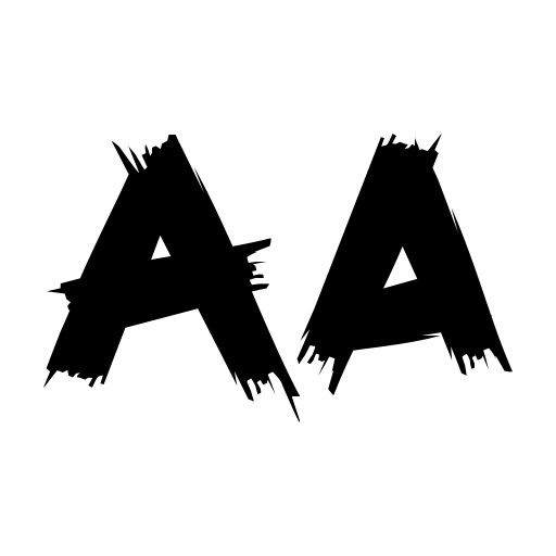 BRUSHIA Font icon