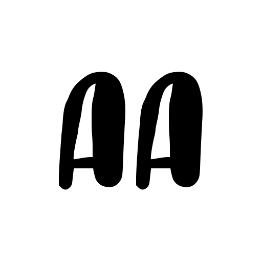 BRUSHKID Font icon