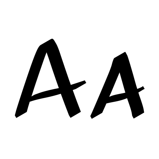 Brushmark. Font icon