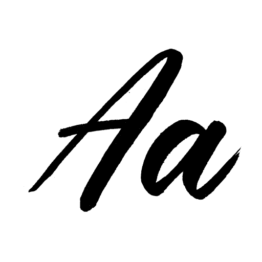 Brushpen Story Font icon