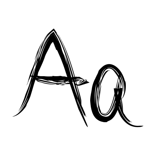 BrushSand Font icon