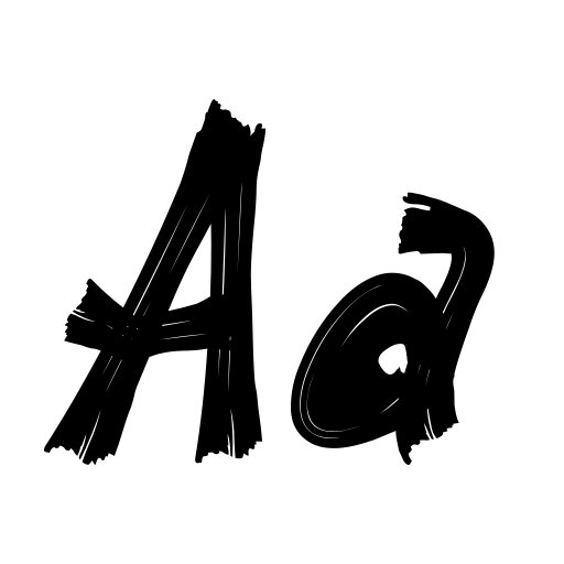 Brushty Font preview