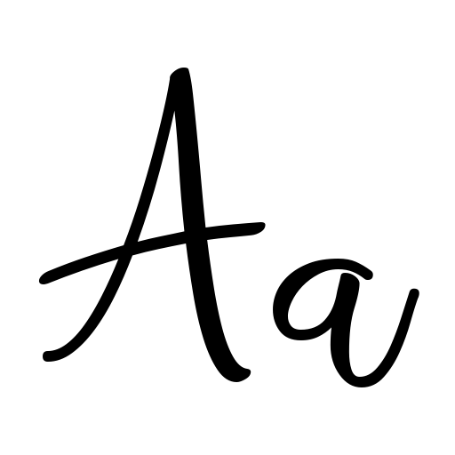 Bryan Letter Font icon