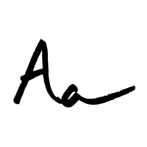 Buadly Signature Font icon