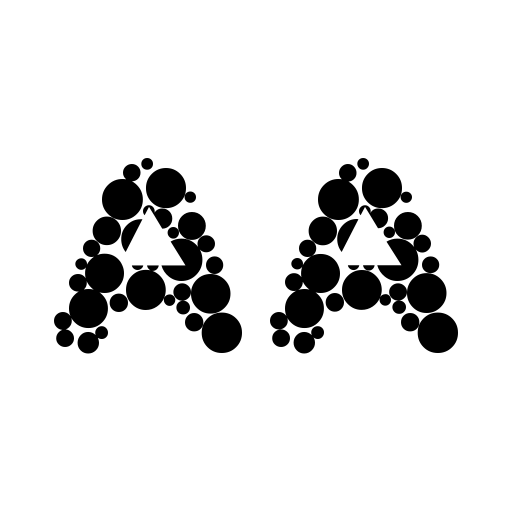 Bubble Font icon