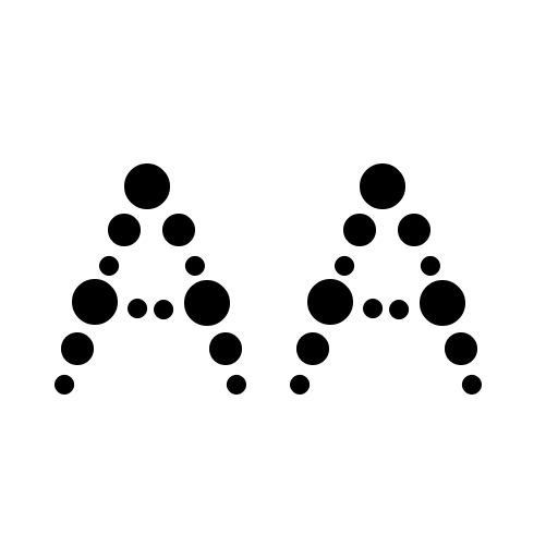 Bubble Bath Font icon