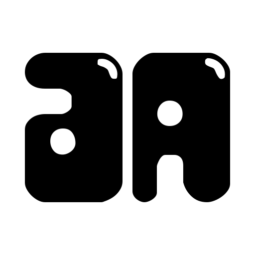 Bubble Butt Font icon