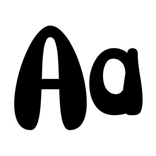 Bubble Candy Demo Font icon