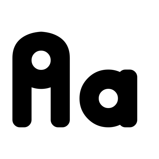 Bubble Club Font icon