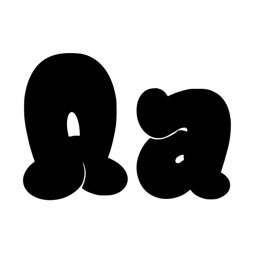 Bubble Dope Font icon