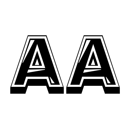 Bubble Driving Font icon