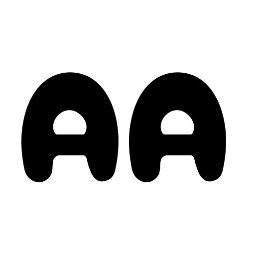 Bubble Gum Font icon