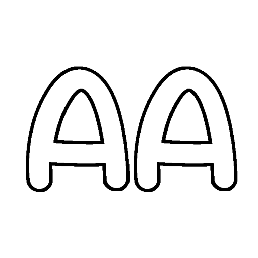 Bubble Letters Font icon