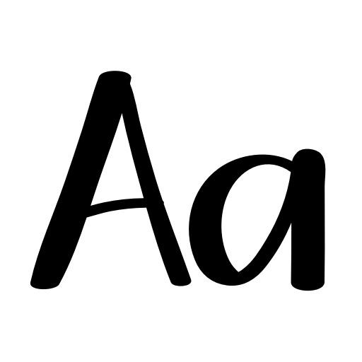 Bubble Mint Font icon