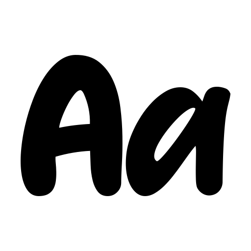 Bubble North Font icon