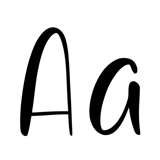 Bubble Peanut Font icon
