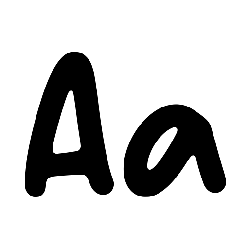 Bubble Rainbow Font preview