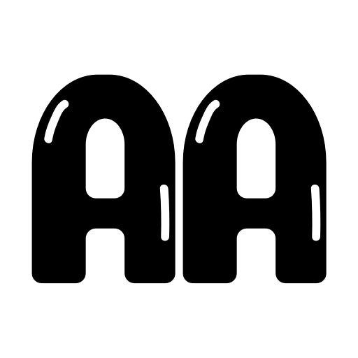 Bubble Shooter Font icon