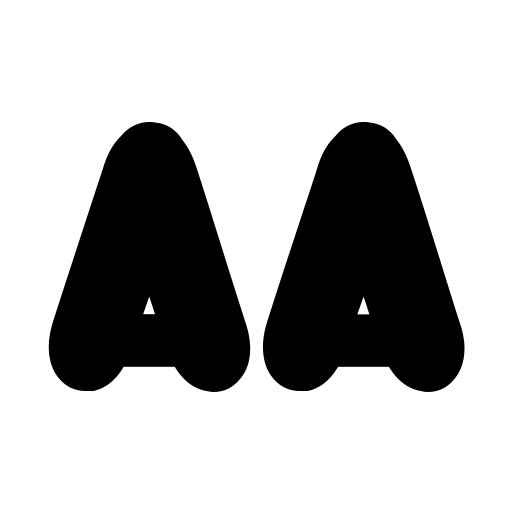 Bubble Water Font icon