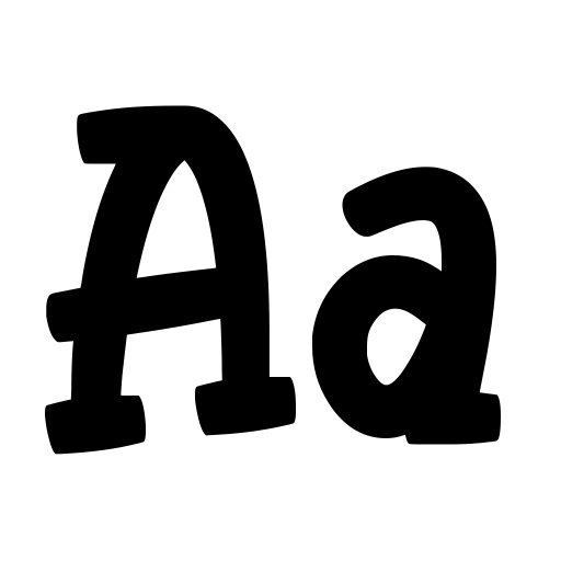 Bubble Yummy Font icon