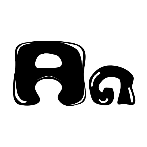 Bubble 1 Font icon