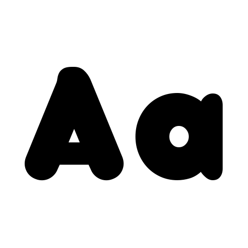 Bubbleboddy Font icon