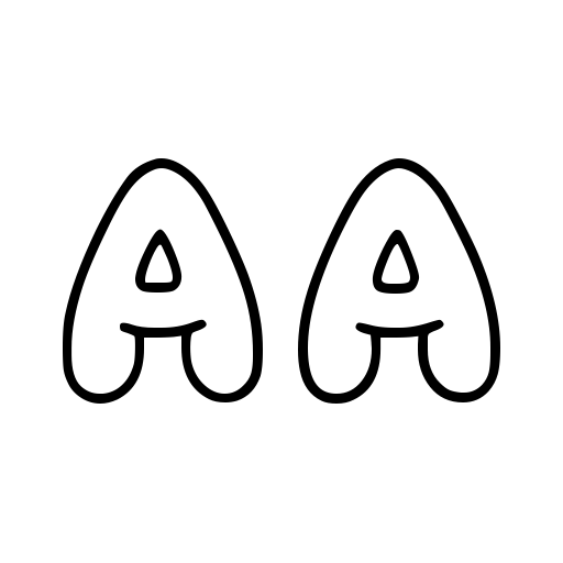 Bubbledupp Font icon