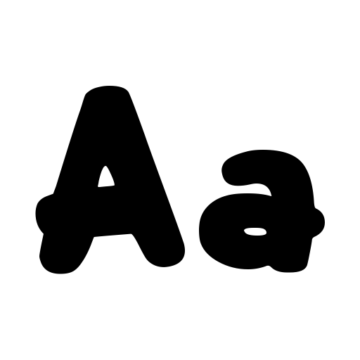 Bubblee Kids Font icon