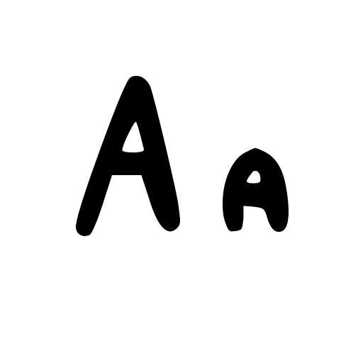 Bubbles Font icon