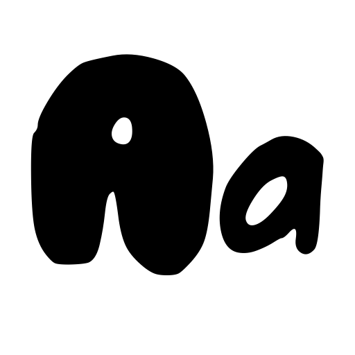 BubbleWriting Font icon