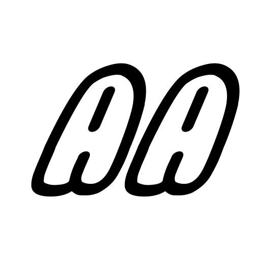 Bubblez Graffiti Font icon