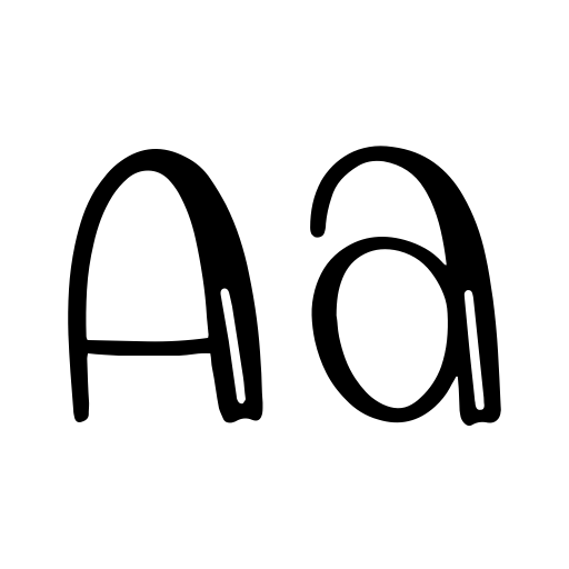 Bubbly Font icon