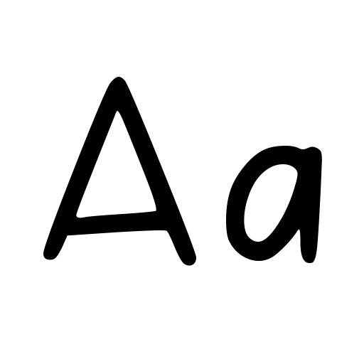 Bubbly Font icon