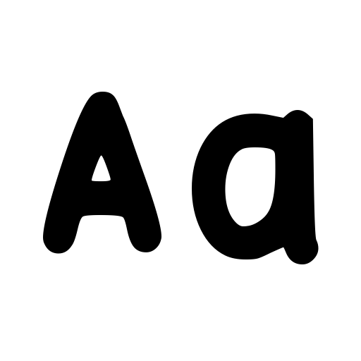 Bubbly Font icon