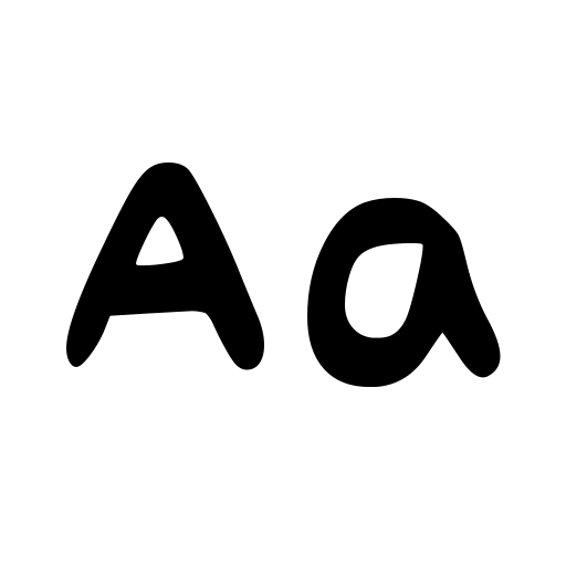 Bubbly Font icon