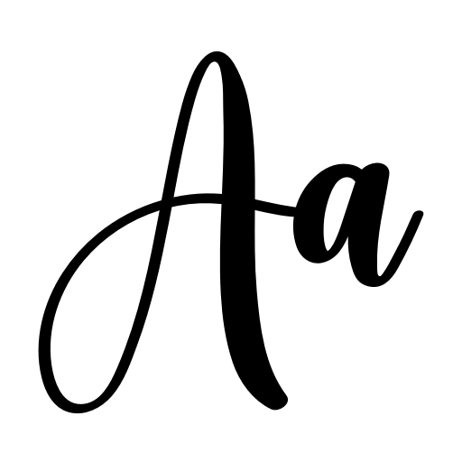 Bubbly Font icon