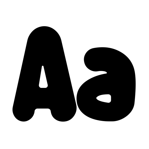 Bubbly-Soda Font icon