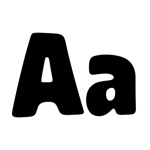 Bublah Personal Use Font icon