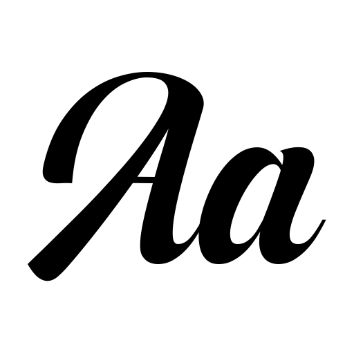 Bufally Script Font icon