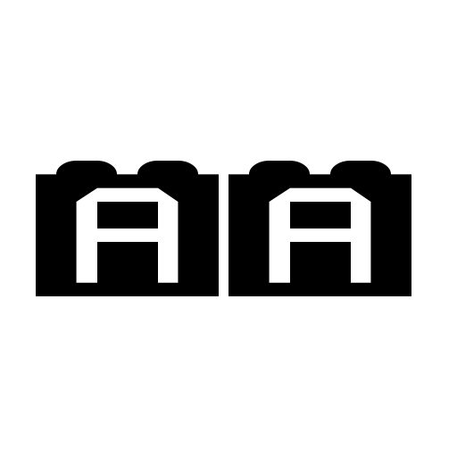 Building Blocks Font icon