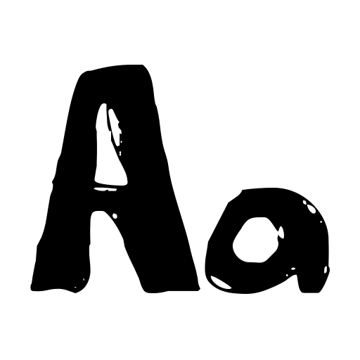 Bumpy Road Font icon