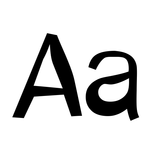 Bunaken Underwater Font icon