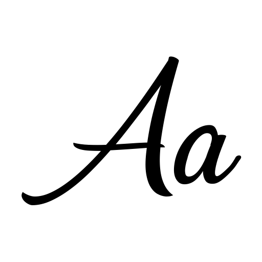 Bunch of Flowers Personal Use Font icon