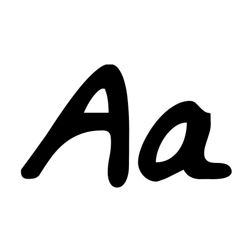 Bunnigrrrls handwriting YOFF Font icon