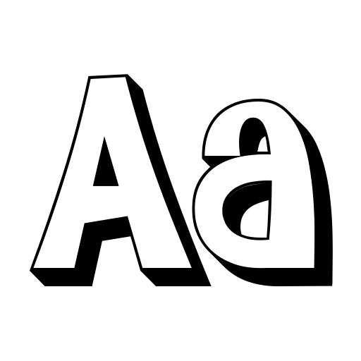 Bunny Flowers Font icon