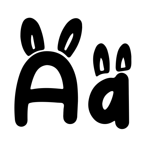 Bunny Hopper Ear Font icon