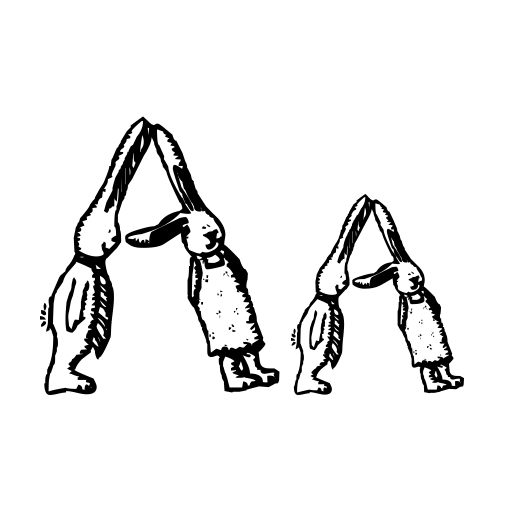 Bunny Rabbits Font icon