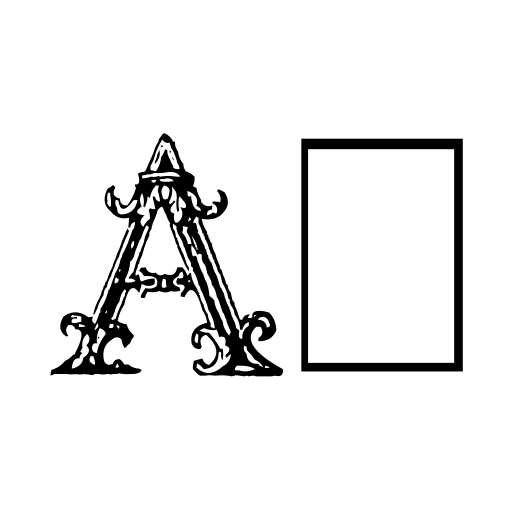 Burgoyne_Initials Font icon